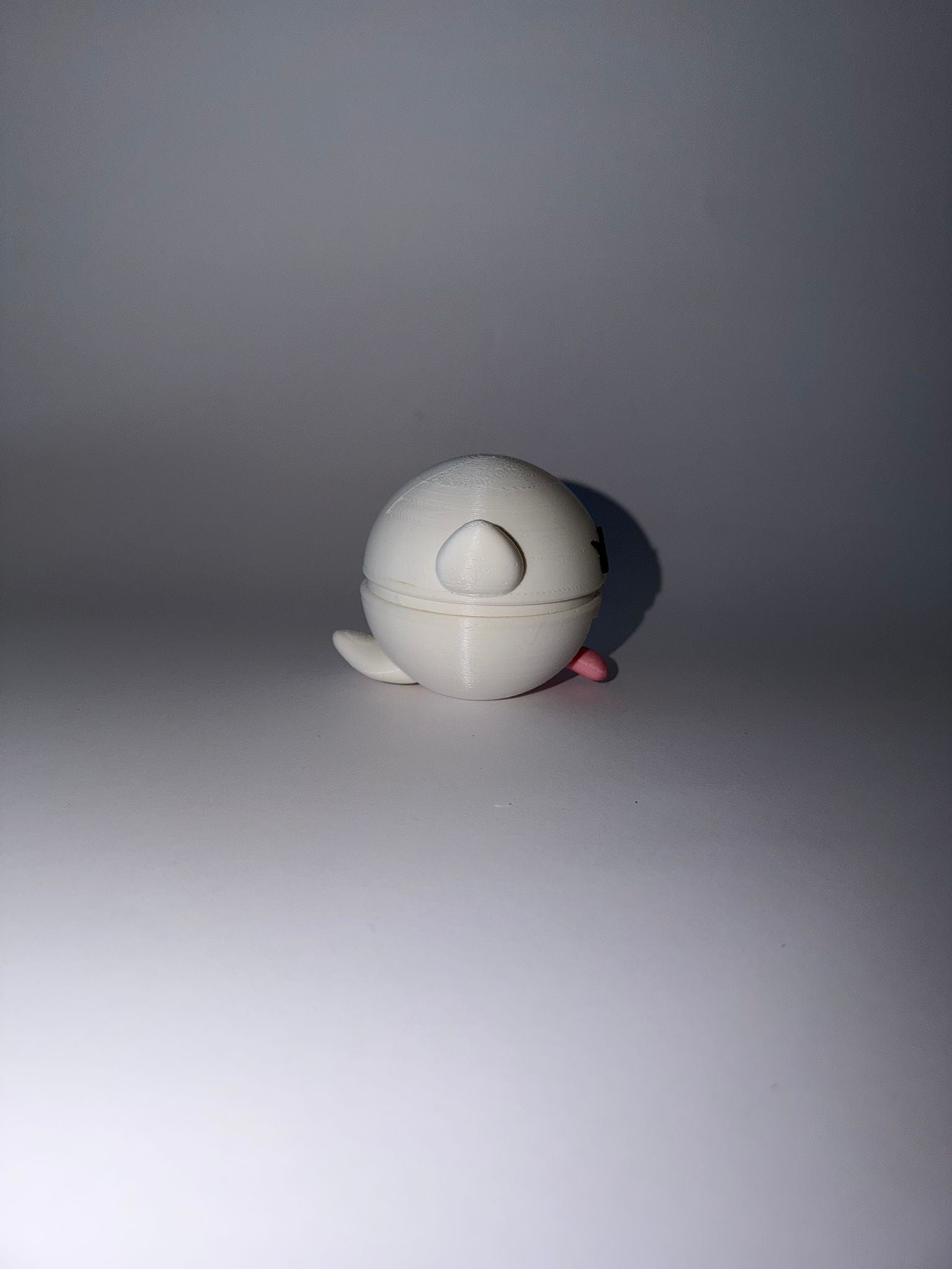 Fusionball de Boo (Super Mario) Impresa en 3D - Figura de Colección Nintendo Mashup