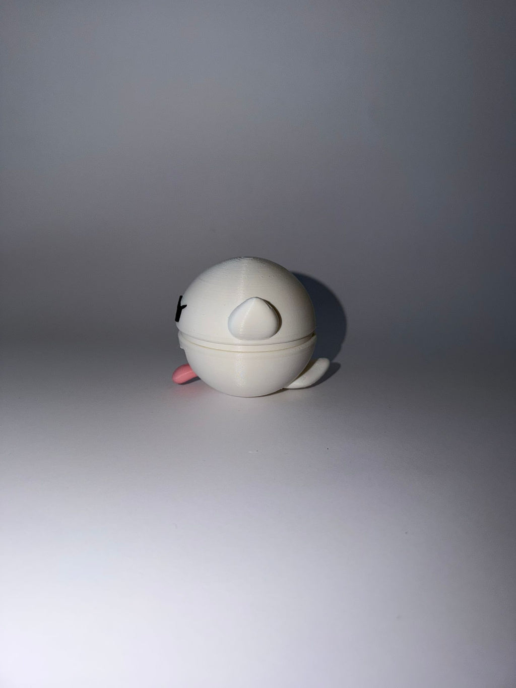 Fusionball de Boo (Super Mario) Impresa en 3D - Figura de Colección Nintendo Mashup