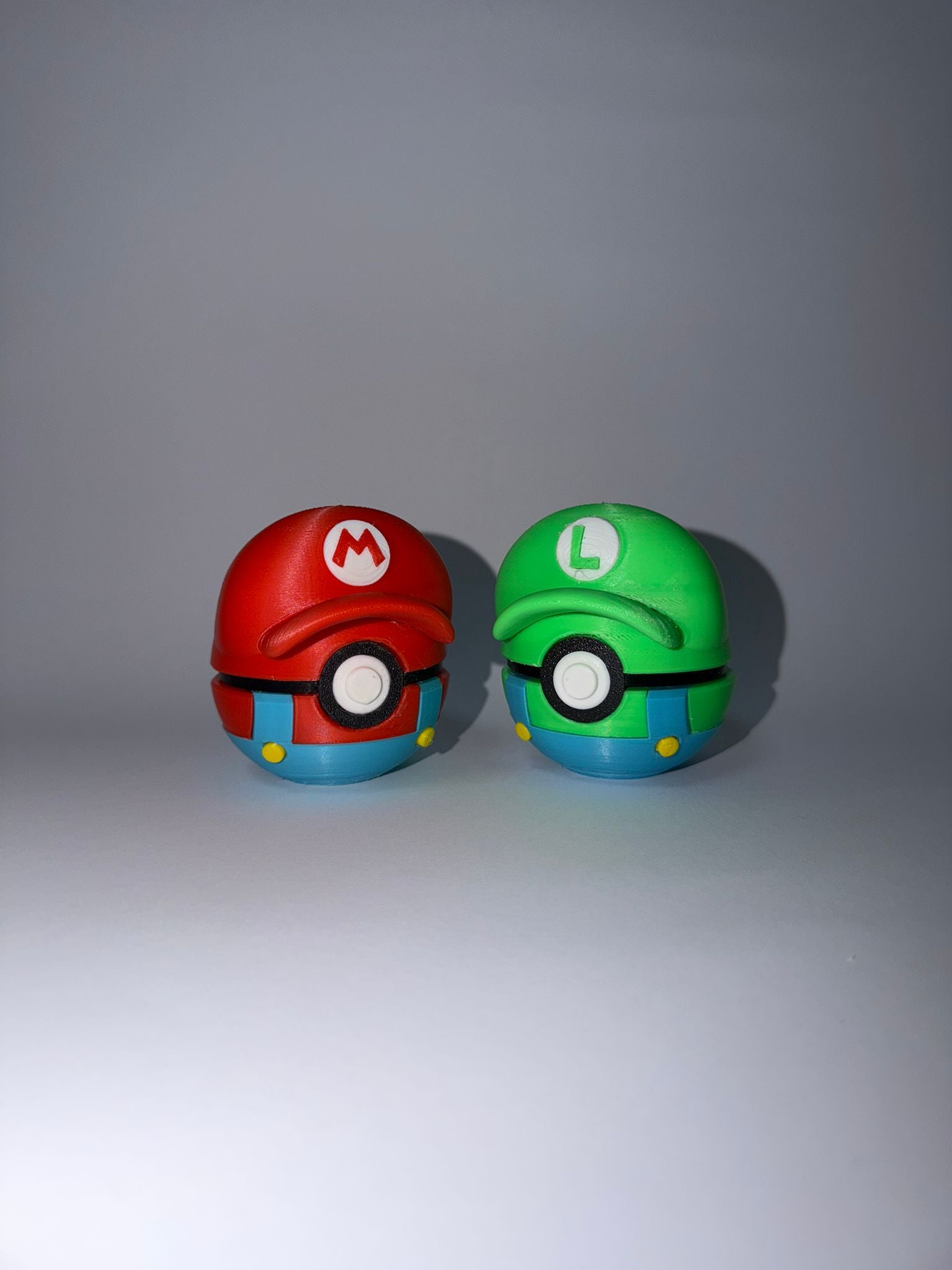 Pack Fusionballs de Mario y Luigi Impresas en 3D - Edición Especial de Colección