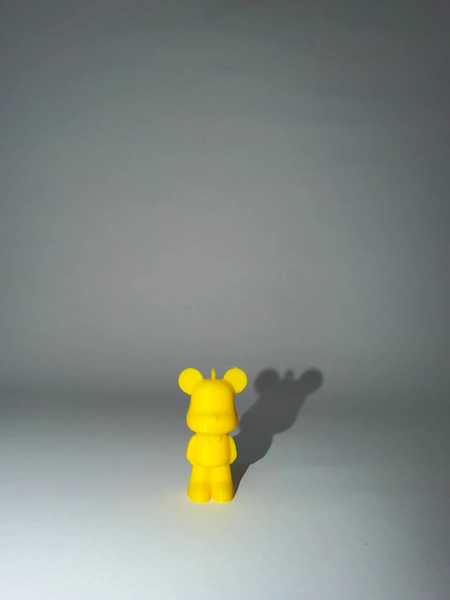 Llavero Osito Art Toy - Miniatura 3D Estilo Urbano Coleccionable