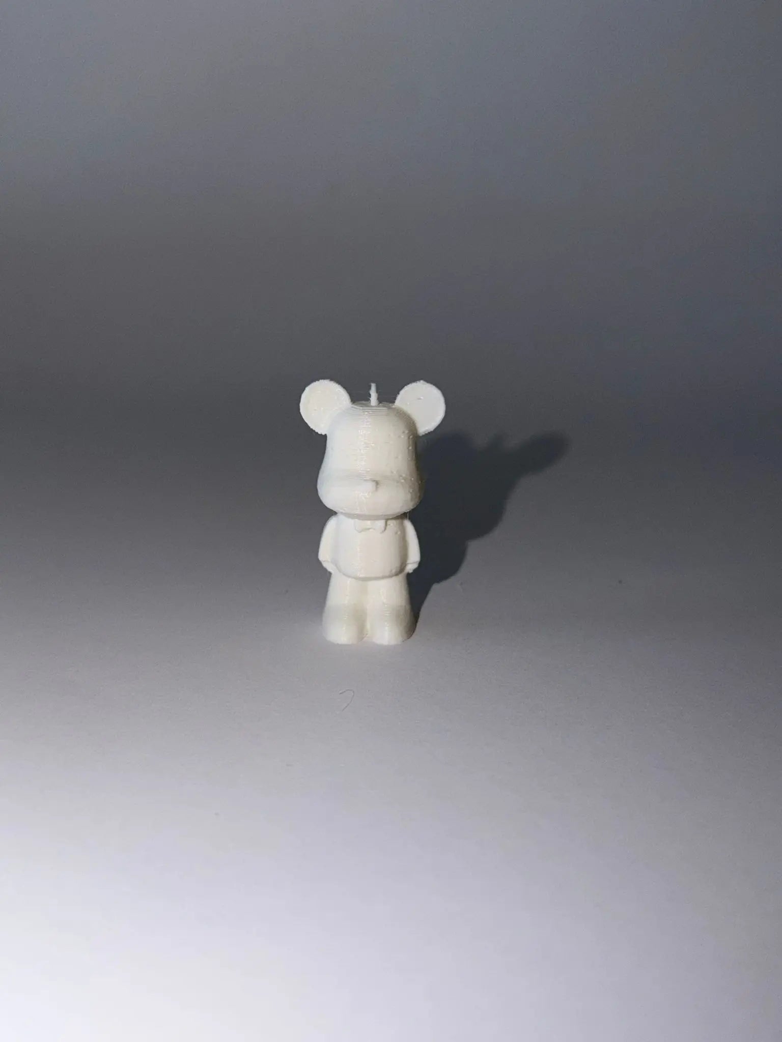 Llavero Osito Art Toy - Miniatura 3D Estilo Urbano Coleccionable