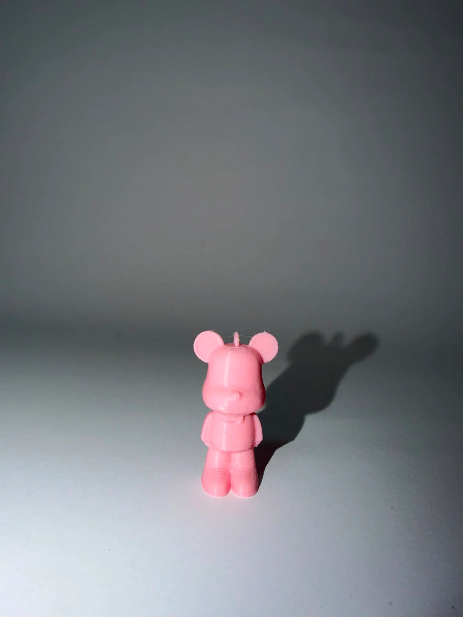 Llavero Osito Art Toy - Miniatura 3D Estilo Urbano Coleccionable