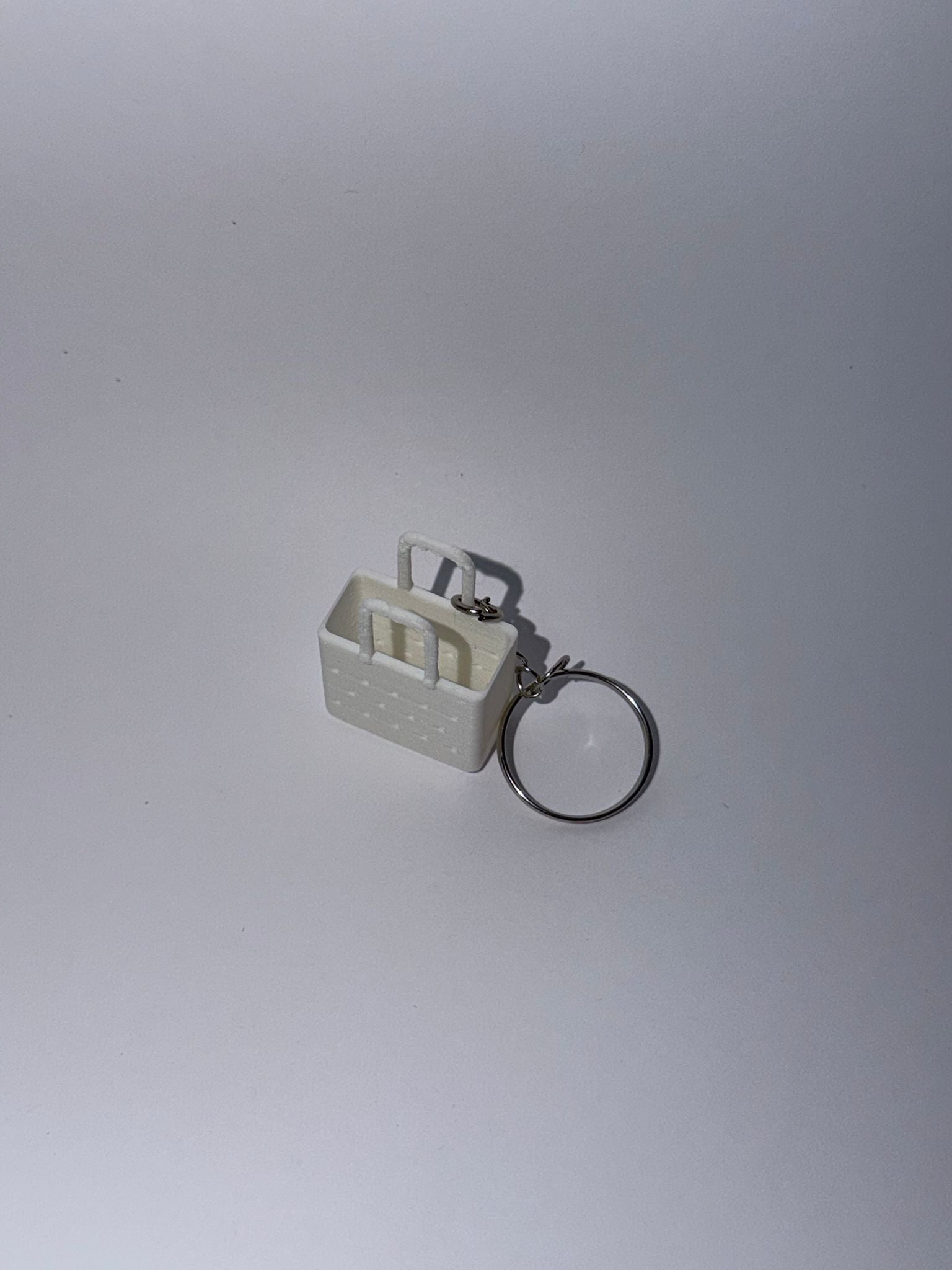 Llavero Mini Bolso de Mano - Diseño Miniatura 3D con Textura