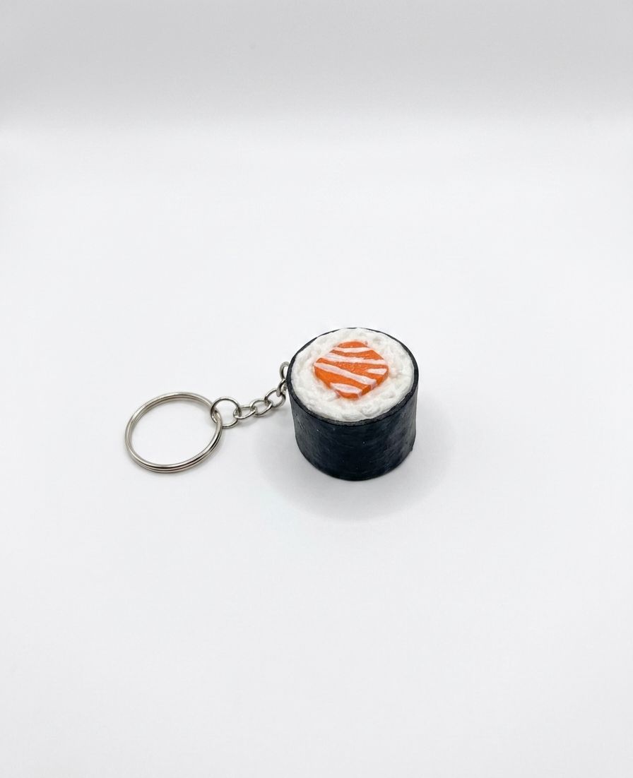 Llavero Rollo de Sushi Maki - Miniatura 3D Premium