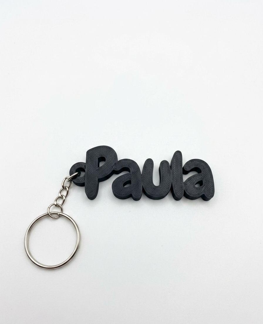 Llavero Personalizado con Nombre - Diseño 3D a Medida