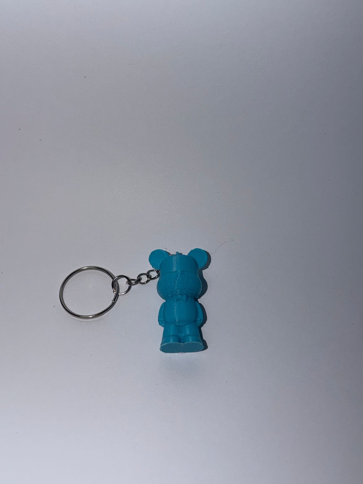 Llavero Osito Art Toy - Miniatura 3D Estilo Urbano Coleccionable