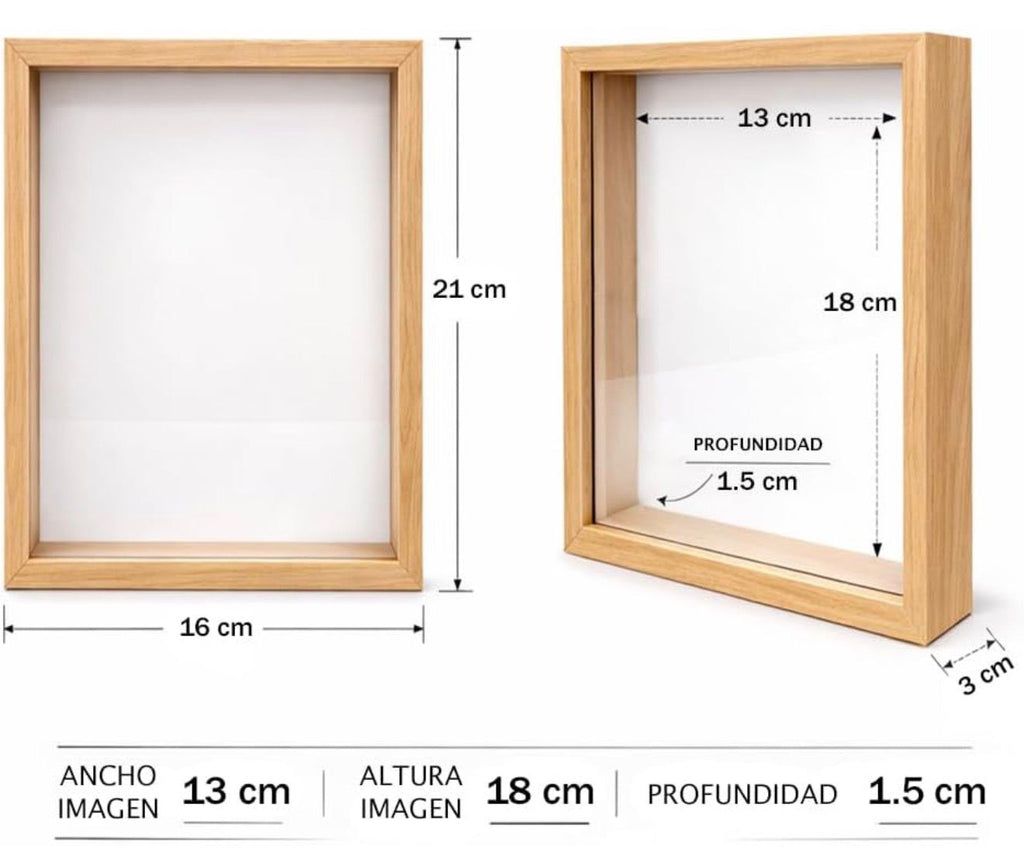Litofanía Personalizada con Marco de Madera - Lámpara de Foto en 3D