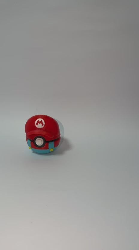 Fusionball de Mario Impresa en 3D - Figura de Colección Mashup Nintendo