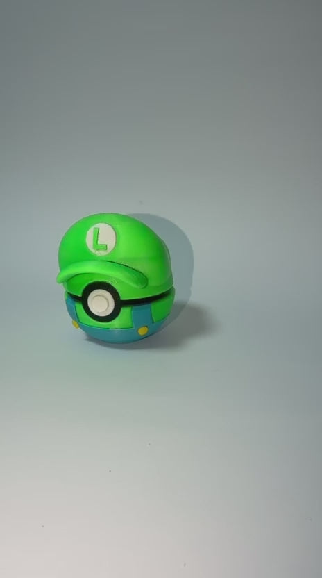 Fusionball de Luigi Impresa en 3D - Figura de Colección Mashup Nintendo